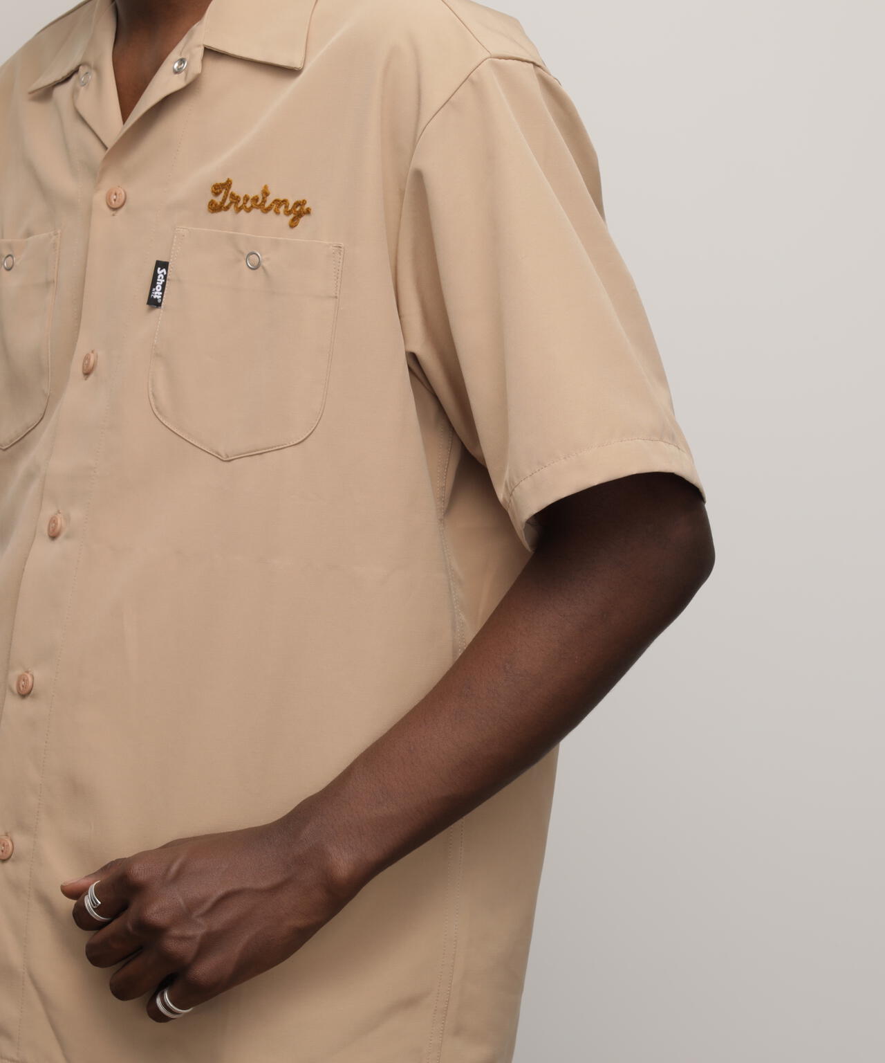 TC WORK SHIRT"AMERICAN BRAND WITH PRIDE EMB"/刺繍ワークシャツ