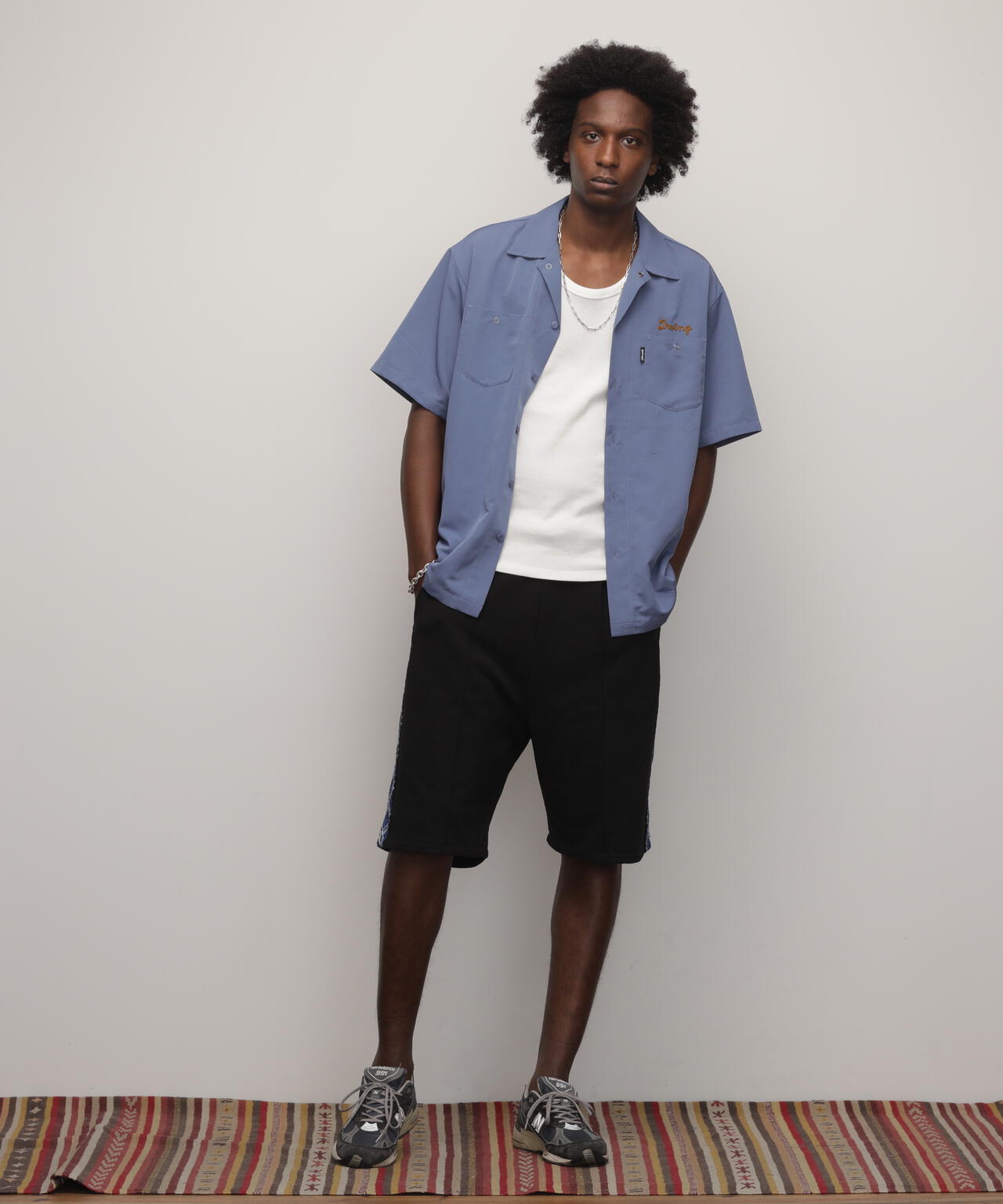 TC WORK SHIRT"AMERICAN BRAND WITH PRIDE EMB"/刺繍ワークシャツ