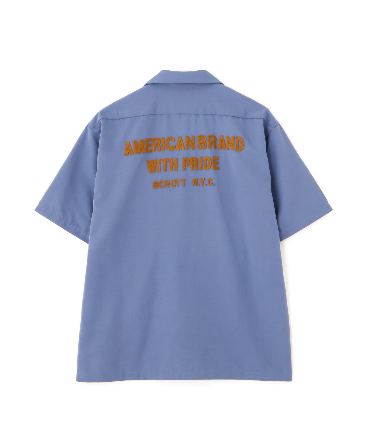 TC WORK SHIRT"AMERICAN BRAND WITH PRIDE EMB"/刺繍ワークシャツ