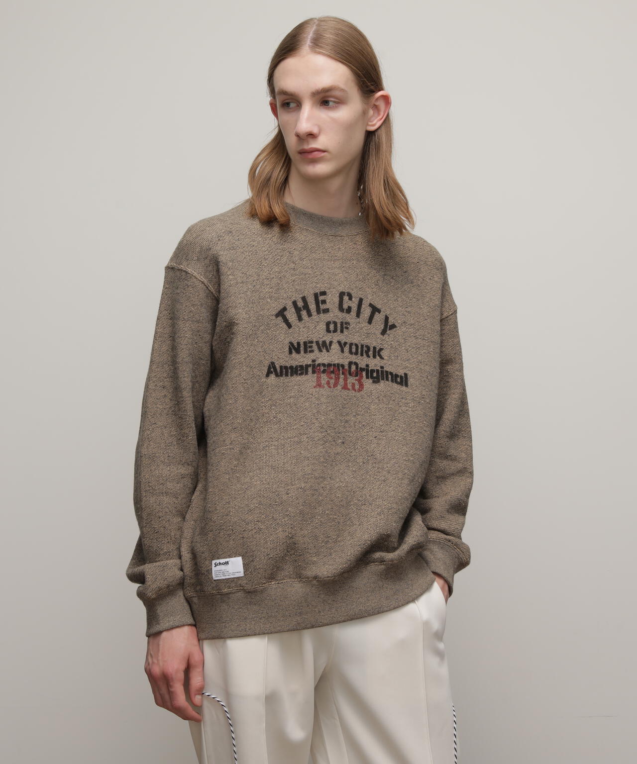 SALT AND PEPPER SWEAT "THE CITY OF NY"/ソルトアンドペッパースウェット"ザ シティオブ ニューヨーク”