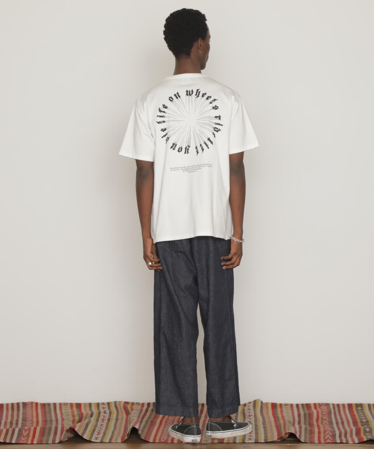 SS T-SHIRT MESSAGE WHEEL/メッセージホイール Tシャツ