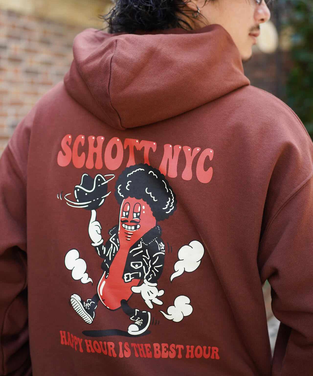 HOODED SWEAT AMERICAN BOY/アメリカンボーイ パーカー