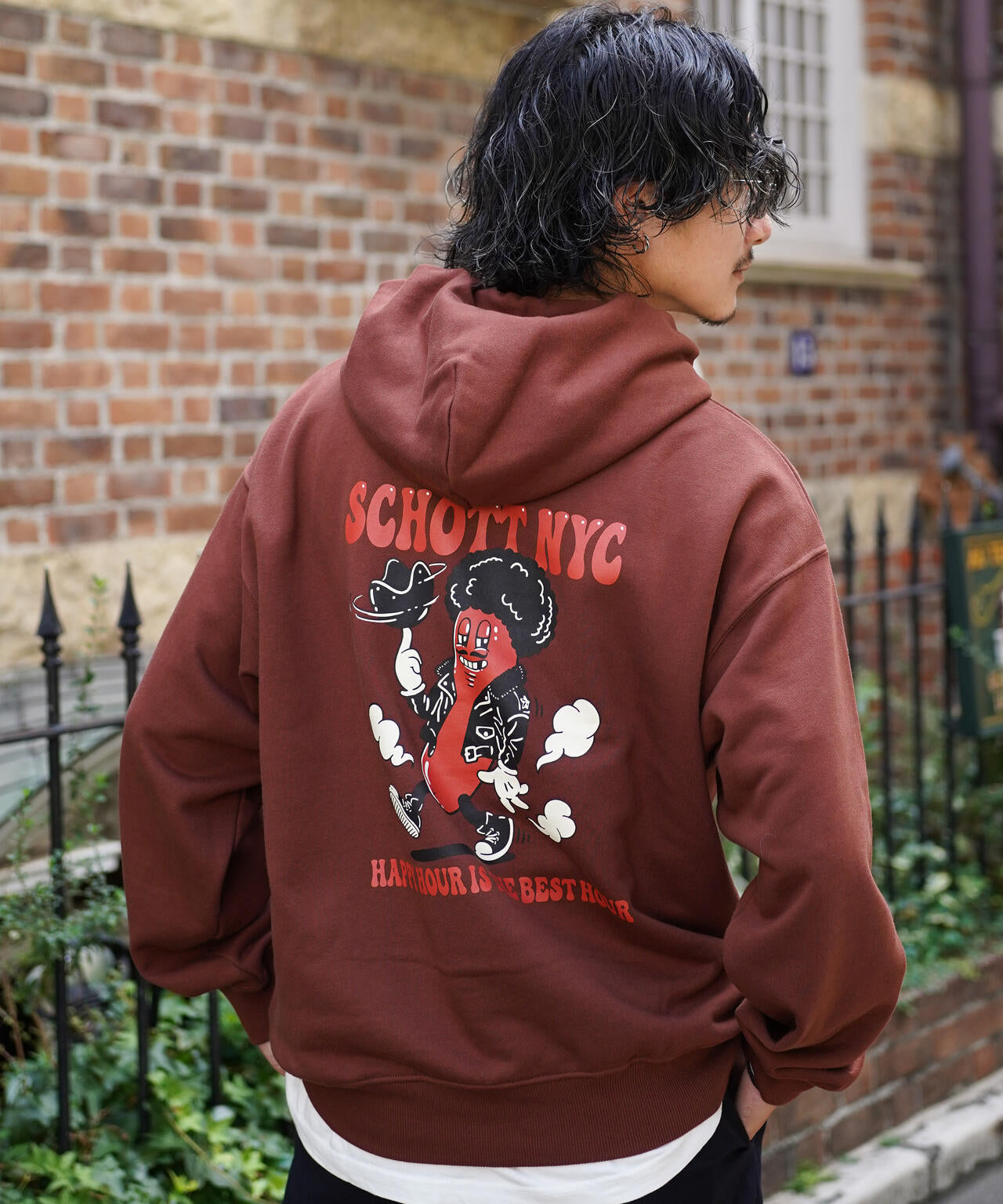 HOODED SWEAT AMERICAN BOY/アメリカンボーイ パーカー
