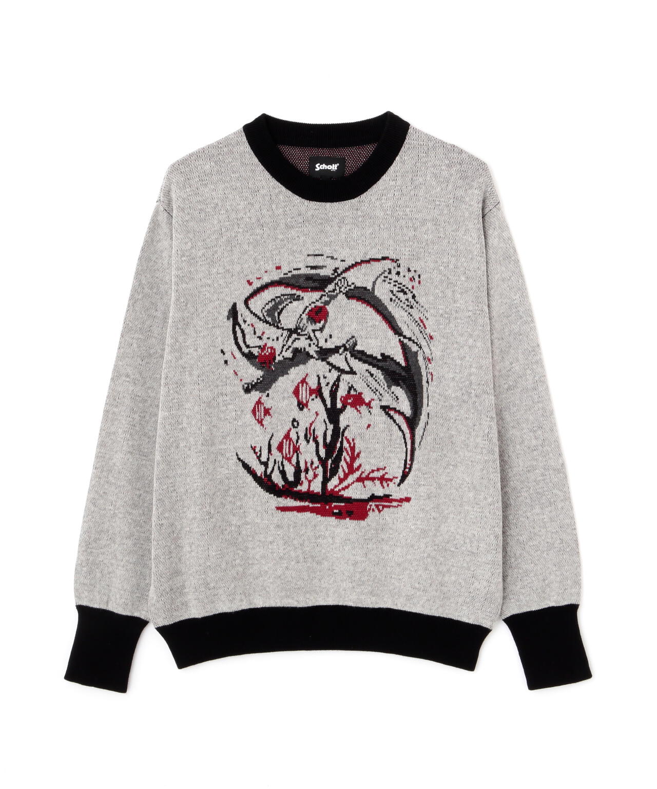 50S OVER SIZE KNIT SHARK/50's オーバーサイズニット シャーク