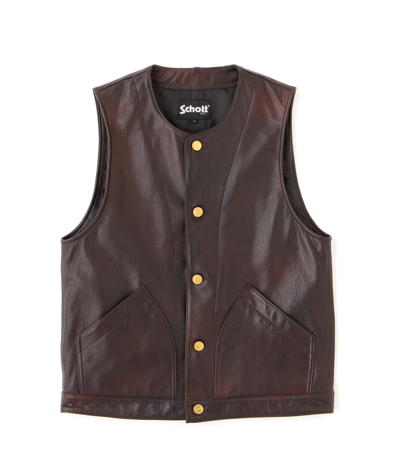 BUFFALOW LEATHER VEST/バッファロー レザーベスト