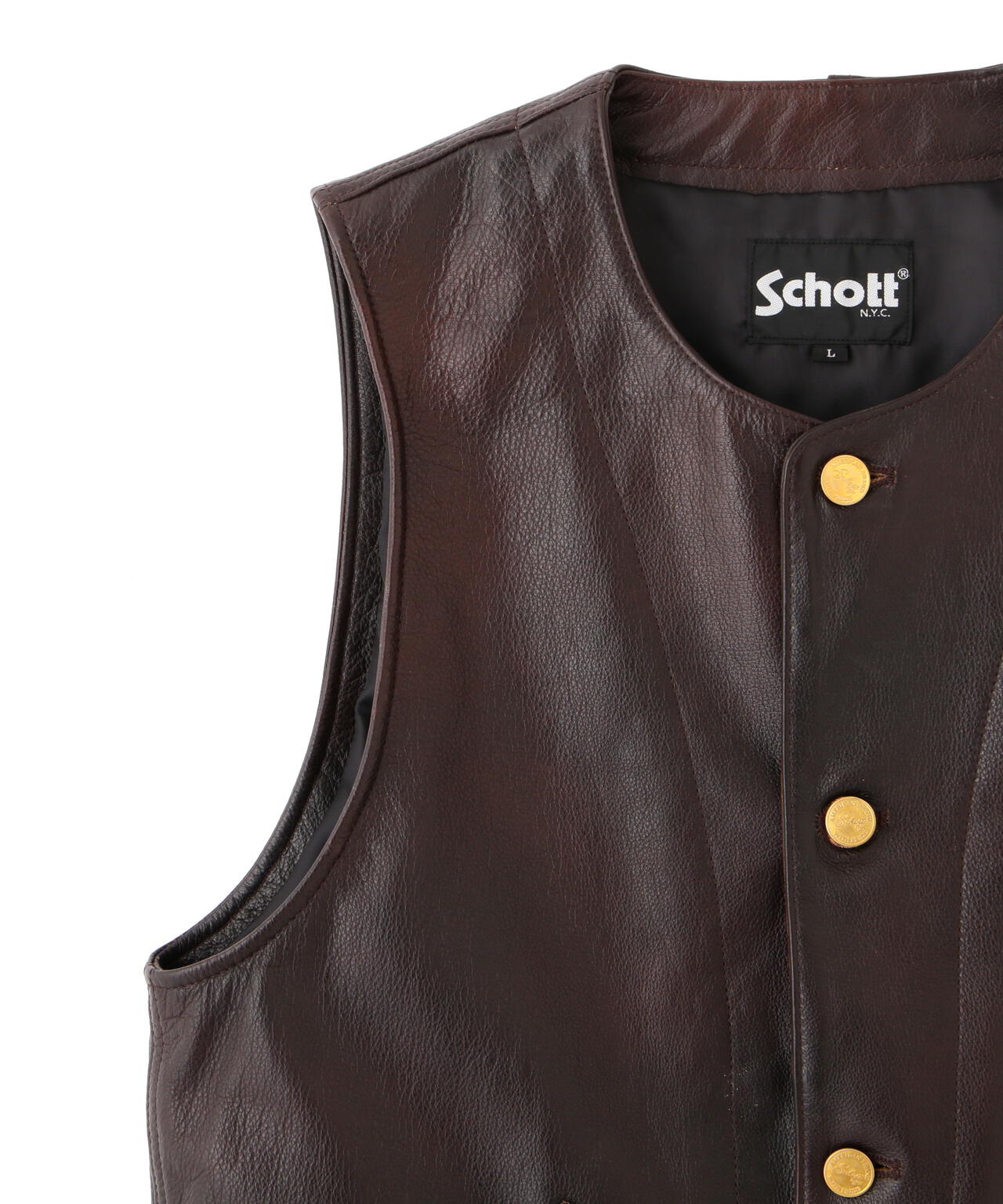 BUFFALOW LEATHER VEST/バッファロー レザーベスト