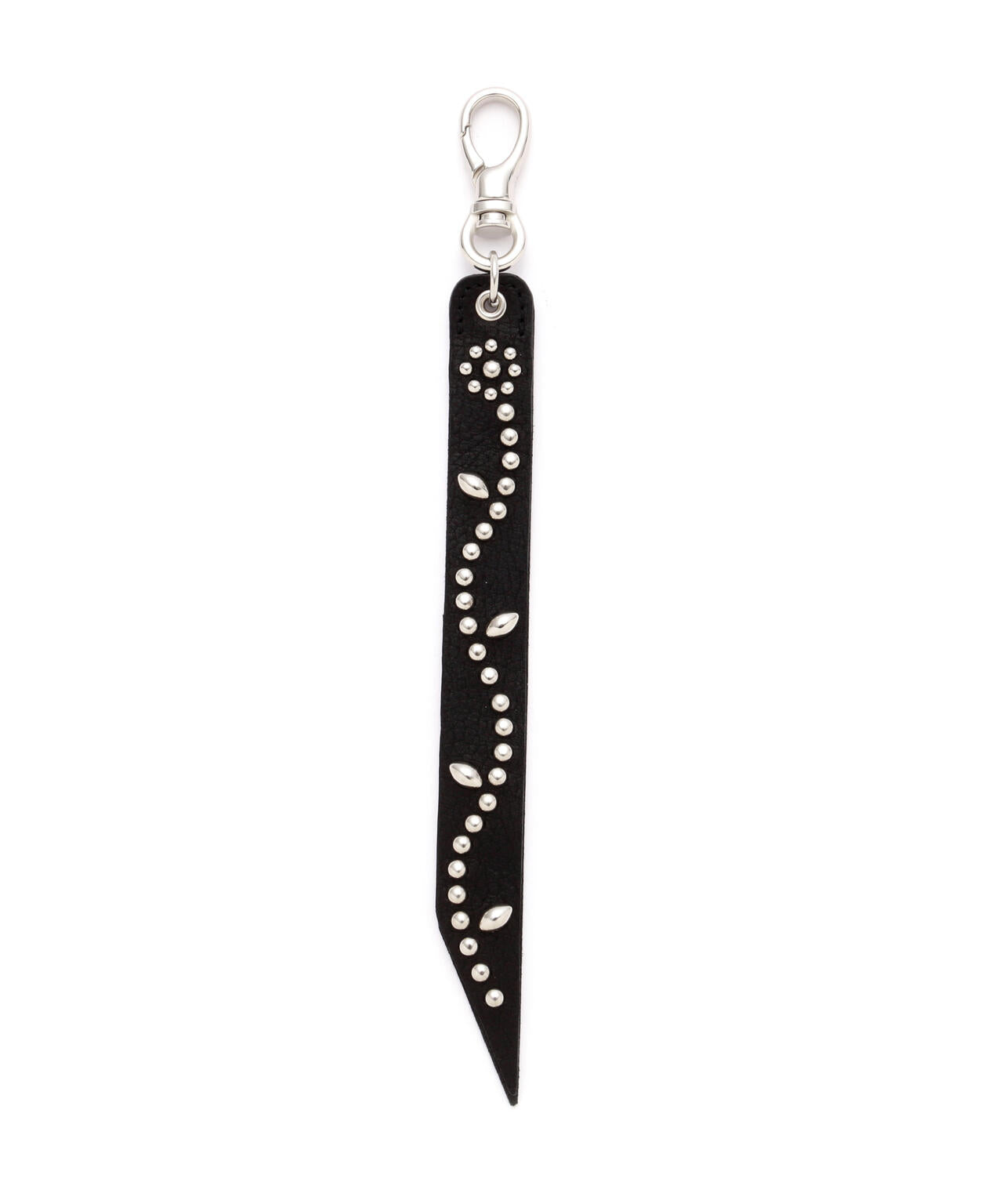 FLOWER STUDS LEATHER KEY HOLDER/フラワースタッズ レザーキーホルダー