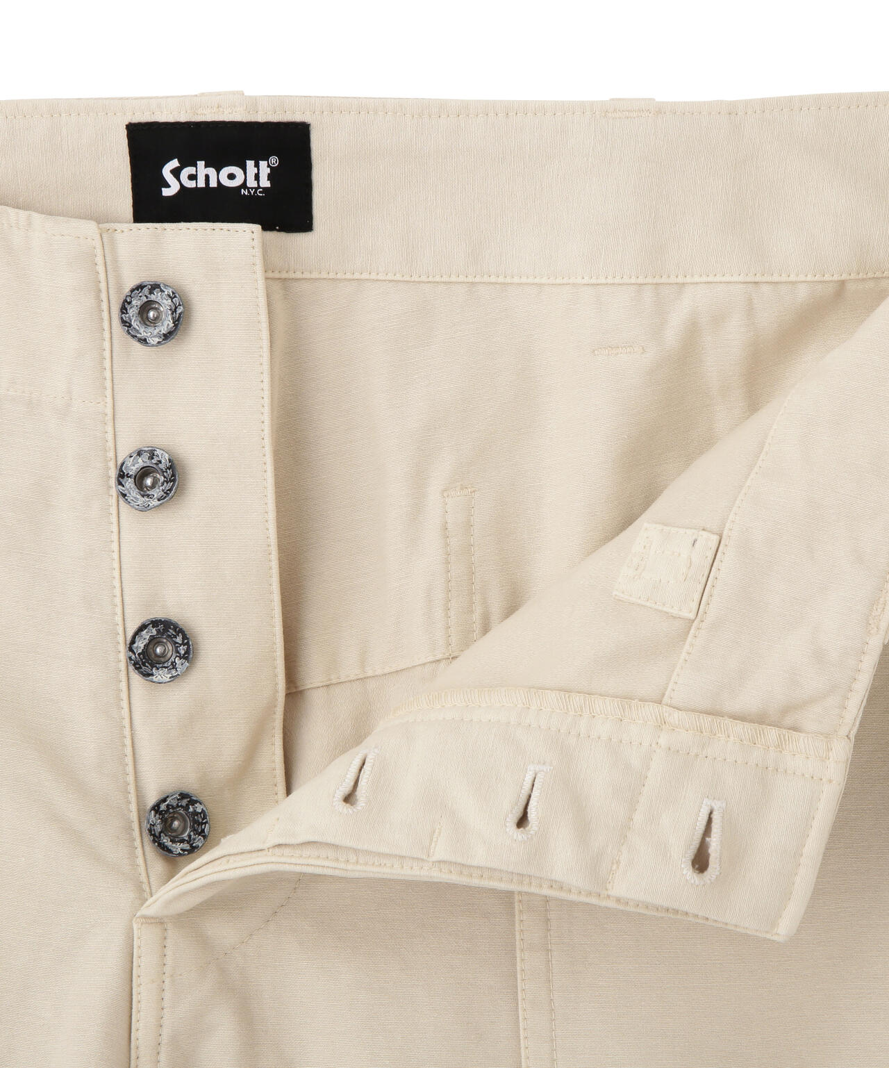 BACK SATIN BAKER TROUSERS/バックサテン ベイカーパンツ