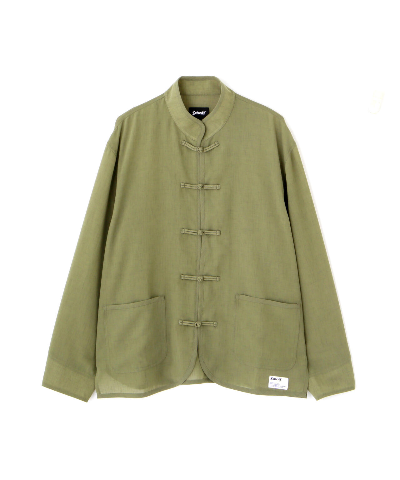 CHIFFON CHINESE JACKET/シフォンチャイニーズ ジャケット