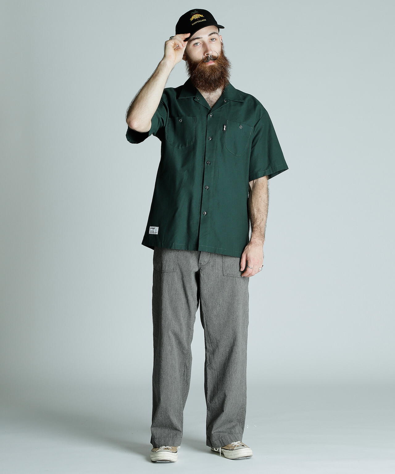 CN WORK SHIRT BORN IN NYC/CNワークシャツ ボーン インNYC