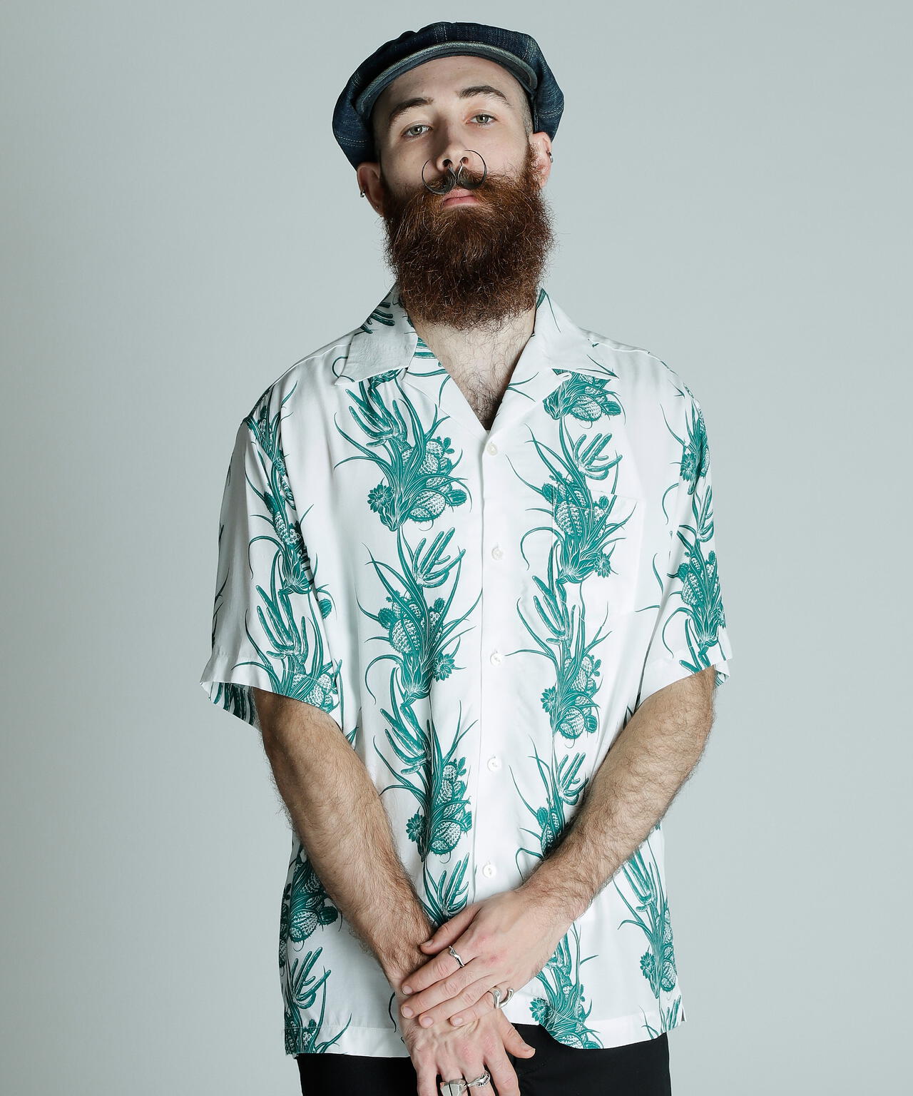 RAYON SHIRT CACTUS/レーヨンシャツ カクタス