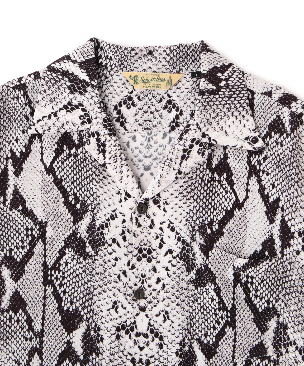 RAYON SHIRT PYTHON/レーヨンシャツ パイソン