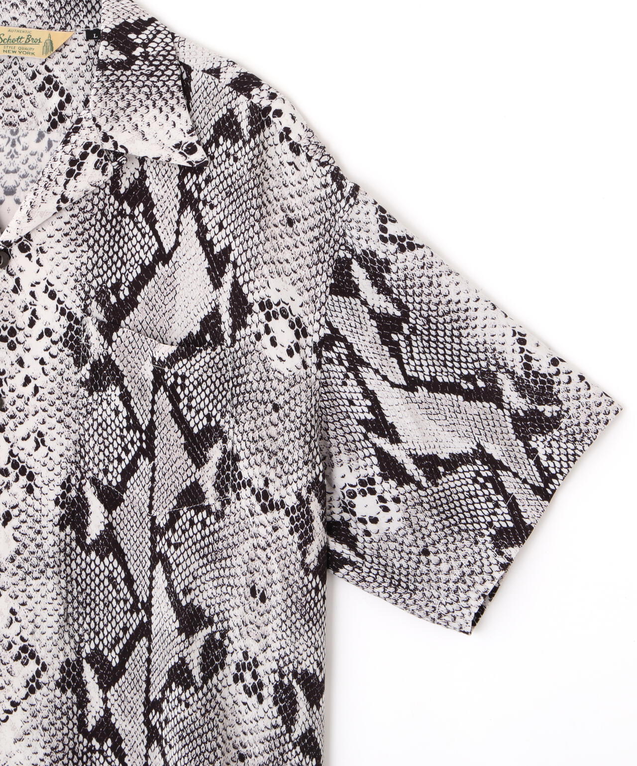 RAYON SHIRT PYTHON/レーヨンシャツ パイソン