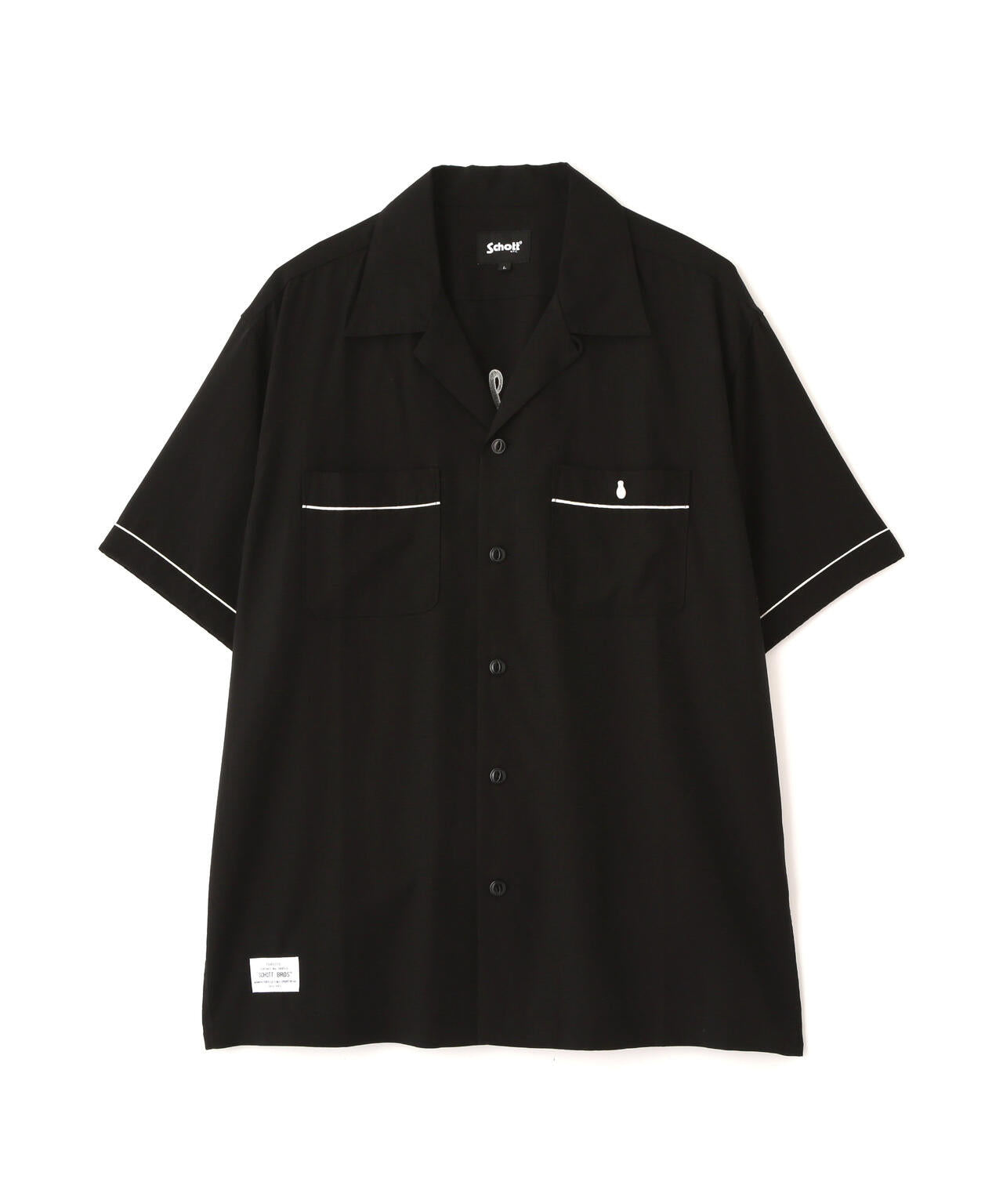 BOWLING SS SHIRT'LEATHER JACKET MAKES A MAN/ボーリングSSシャツ