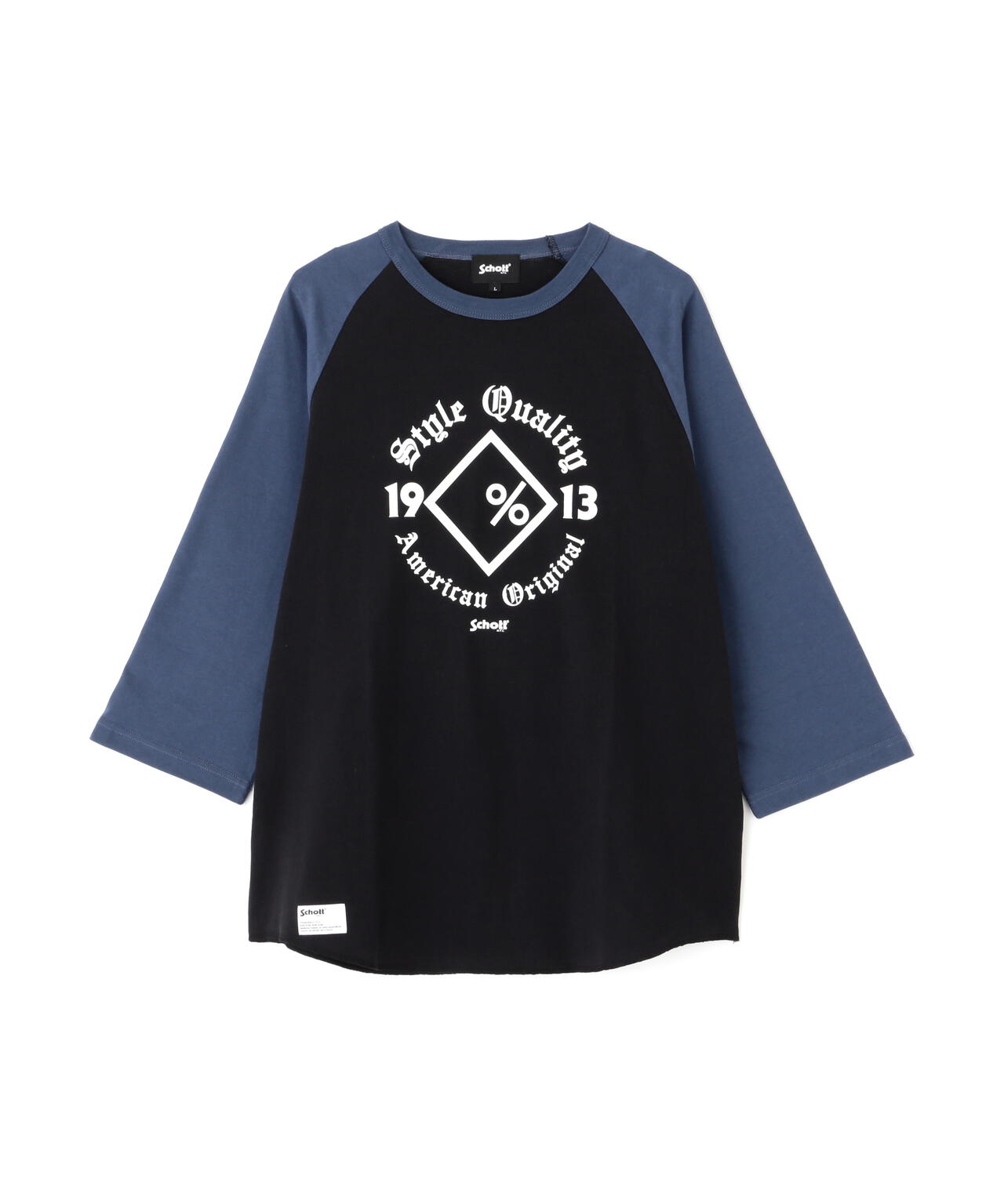 QS T-SHIRT DIAMOND/ラグラン Tシャツ ダイアモンド