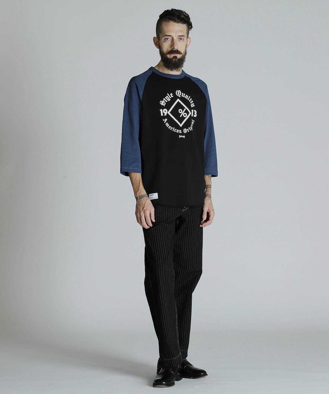 QS T-SHIRT DIAMOND/ラグラン Tシャツ ダイアモンド