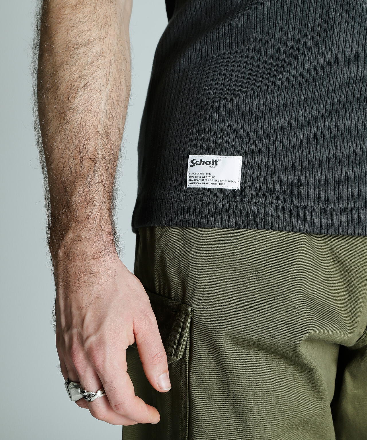 ARMY RIB T-SHIRT/アーミーリブ Tシャツ