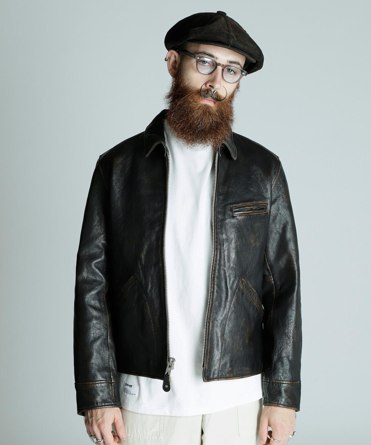 SPORTS LEATHER JACKET/スポーツレザー ジャケット