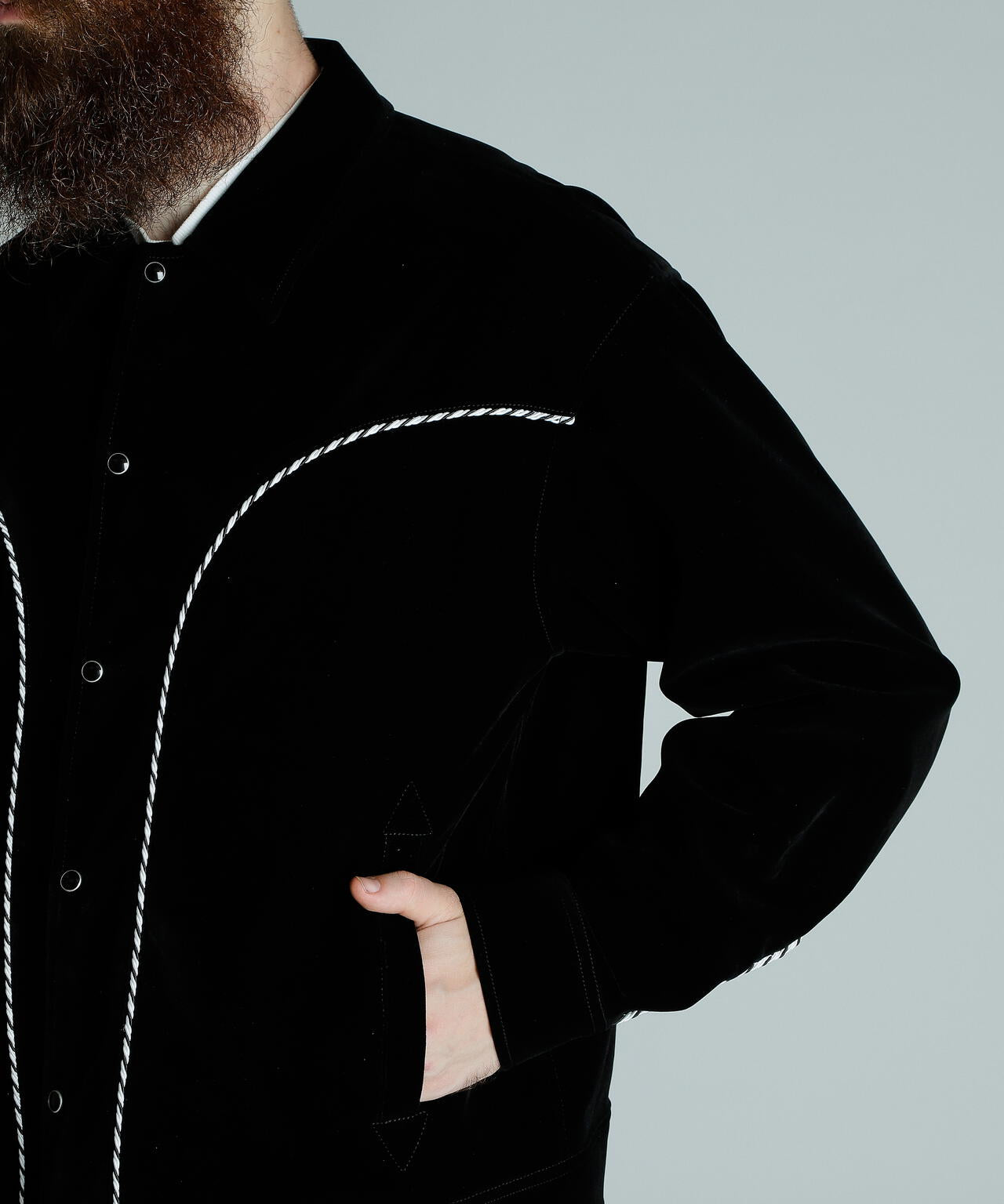 VELOR WESTERN JACKET/ベロアウエスタンジャケット