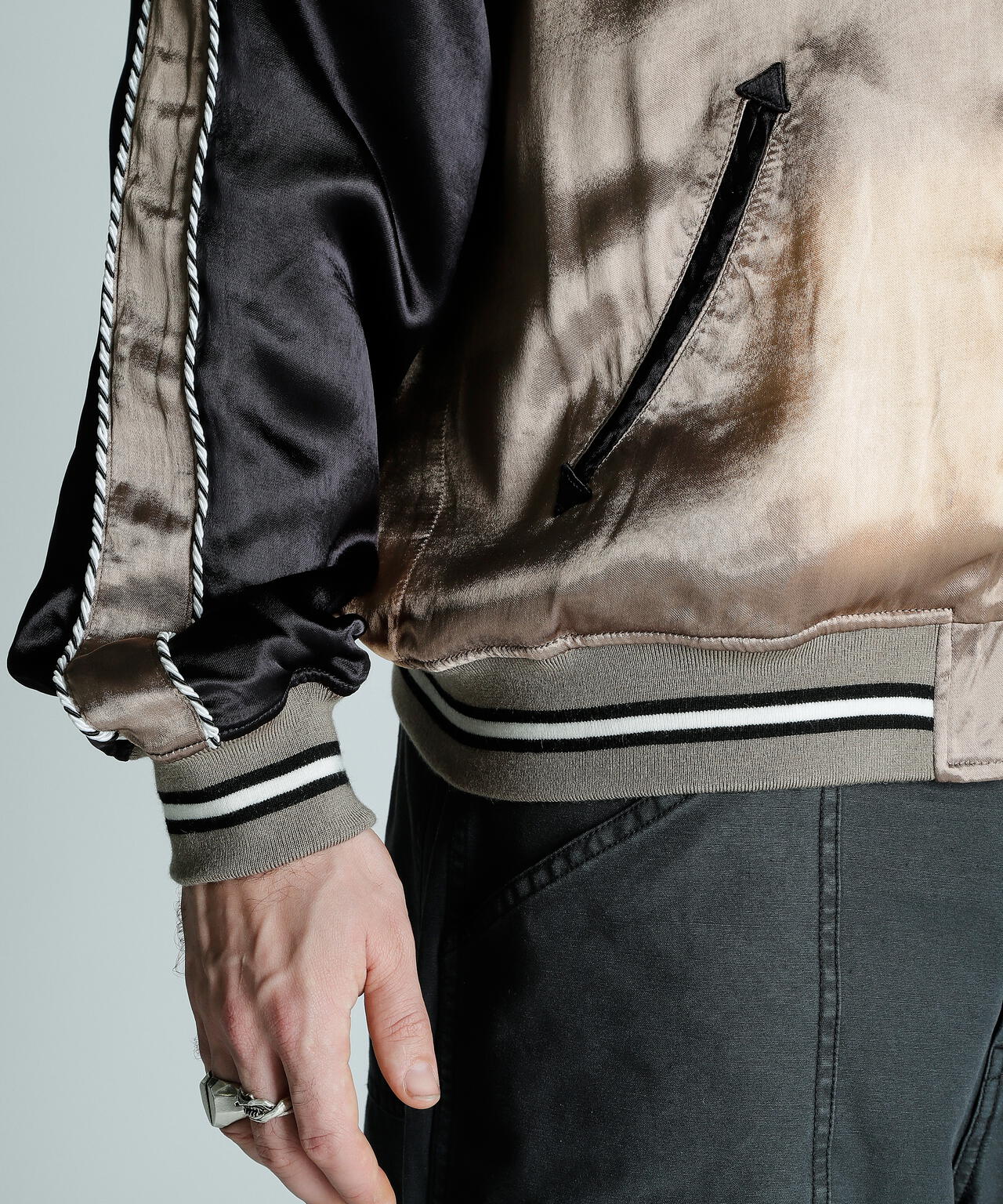 RAYON SUKA ASING JACKET/レーヨン スカ エイジングジャケット 　