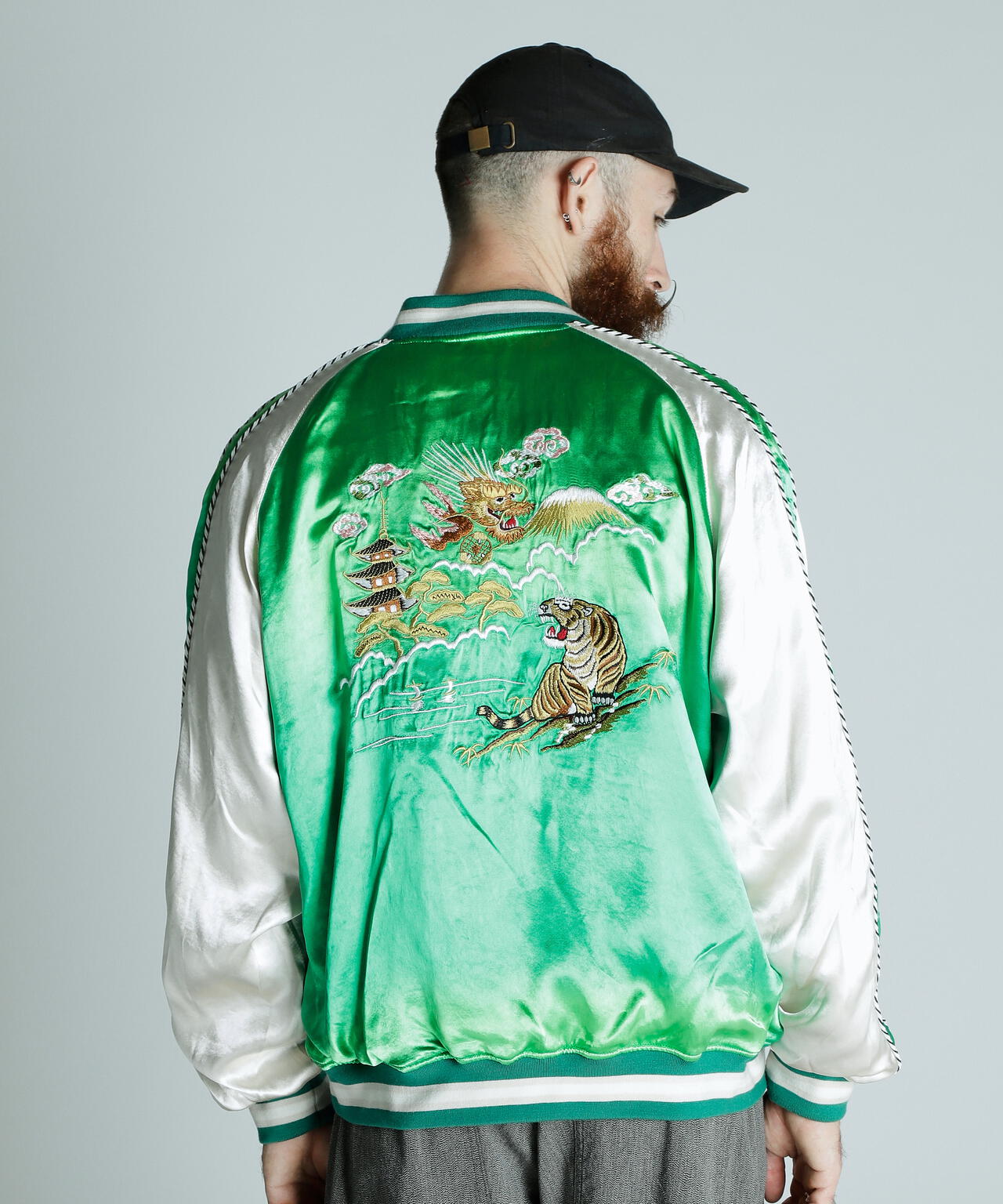 RAYON SUKA ASING JACKET/レーヨン スカ エイジングジャケット 　