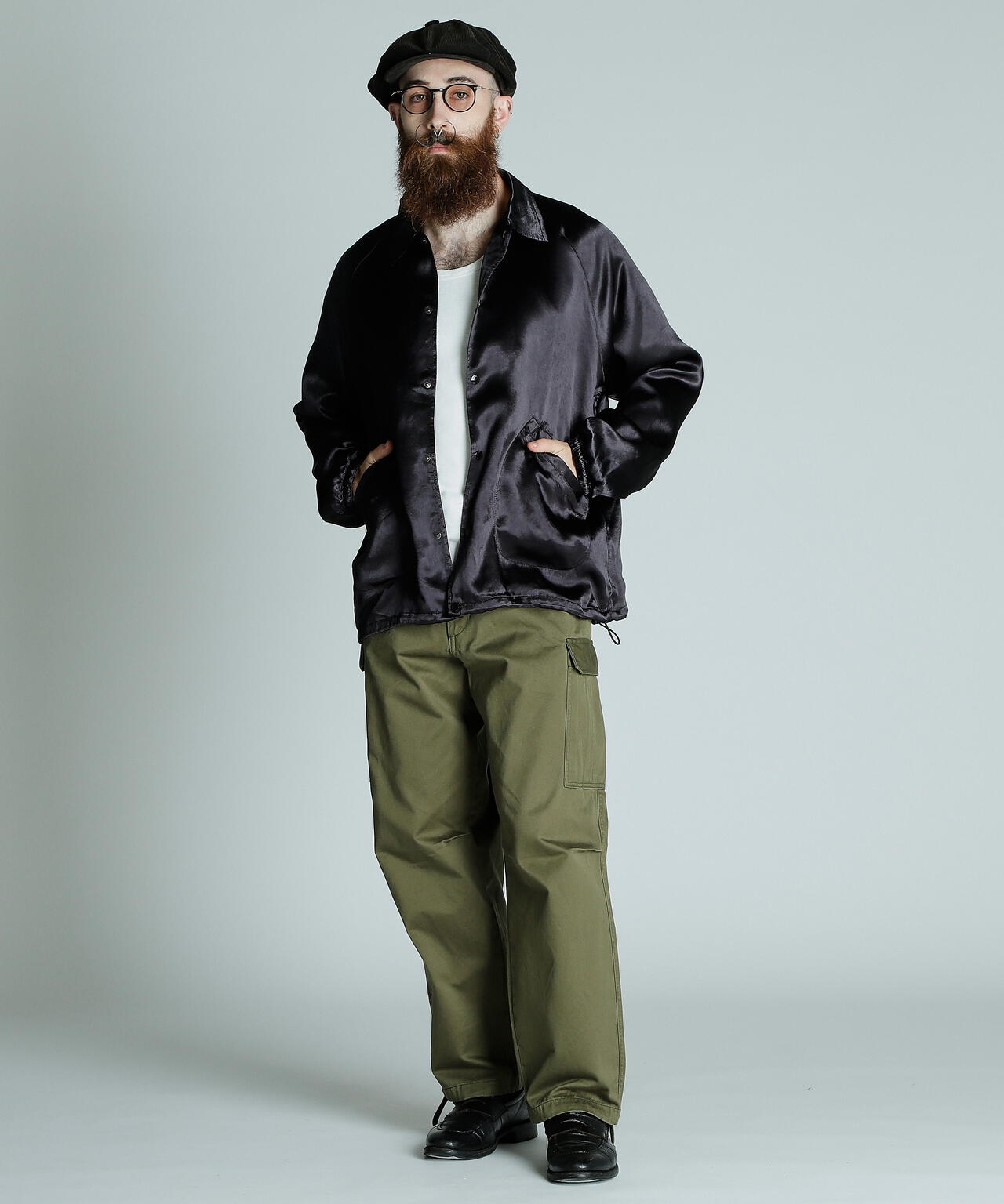 RAYON COACH JACKET/レーヨン コーチジャケット