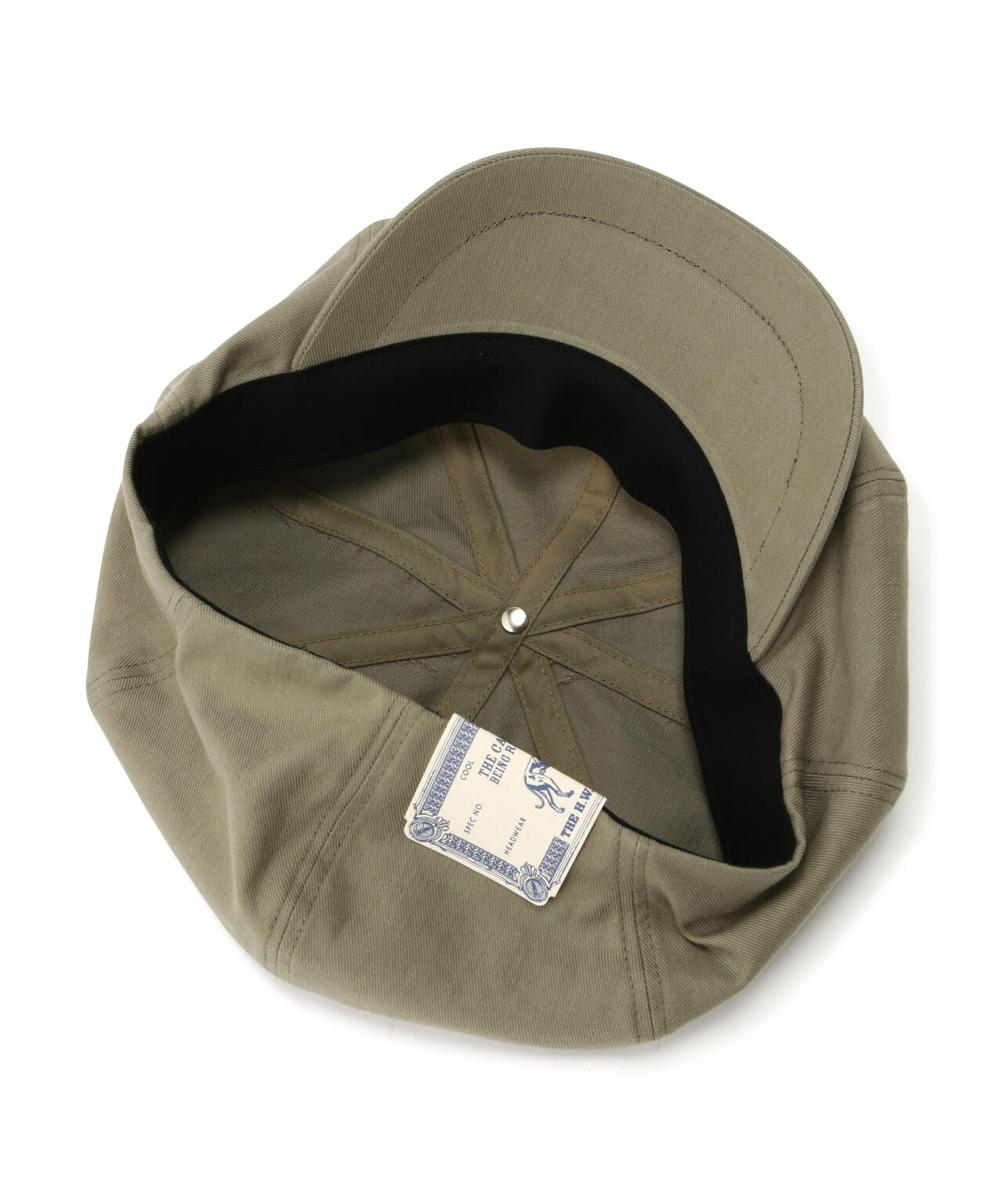 THE H.W.DOG&CO./ザエイチダブリュードッグアンドコー/PEAKY CAP/ピーキー キャップ