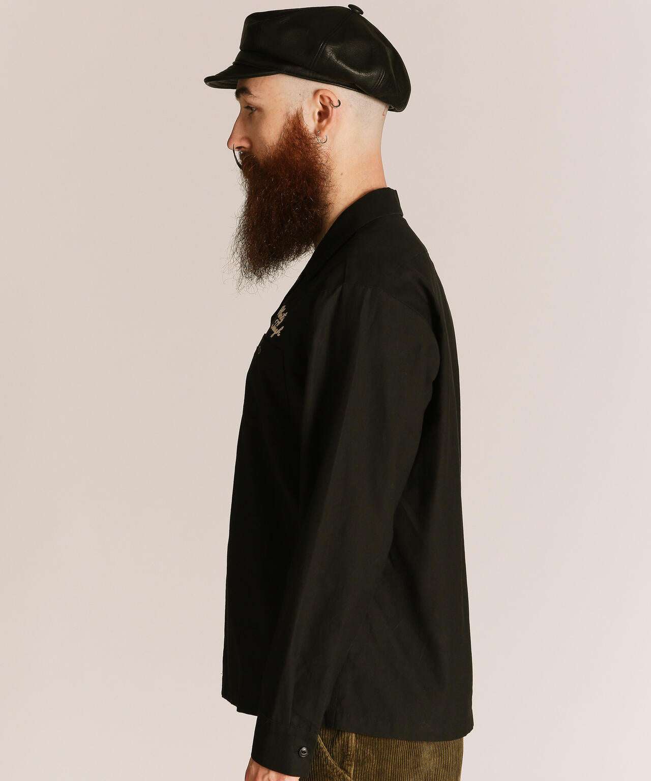 NC WORK SHIRT EMB./エヌシー 刺繍 ワークシャツ