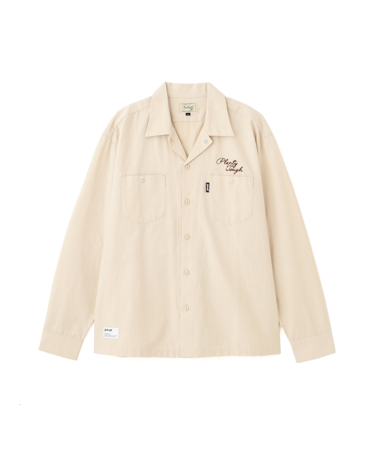 NC WORK SHIRT EMB./エヌシー 刺繍 ワークシャツ