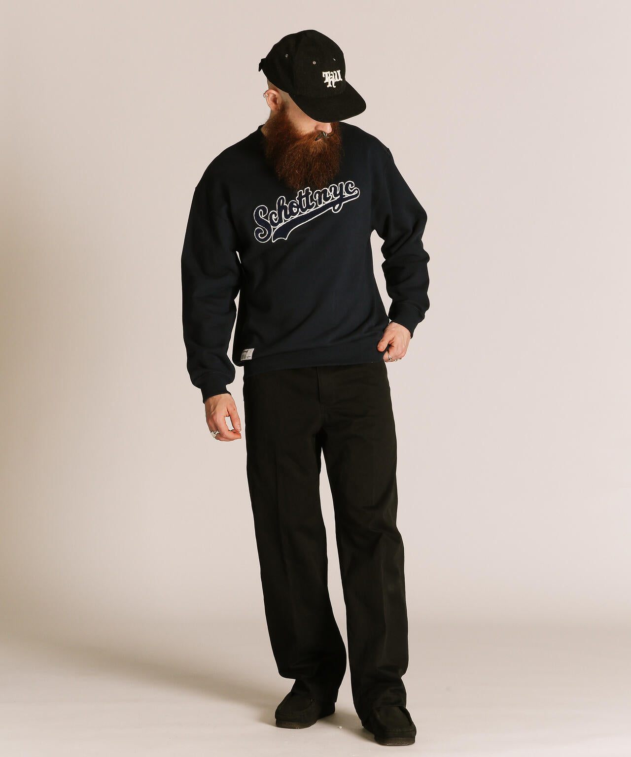 SCRIPT CREW SWEAT/スクリプト クルースウェット