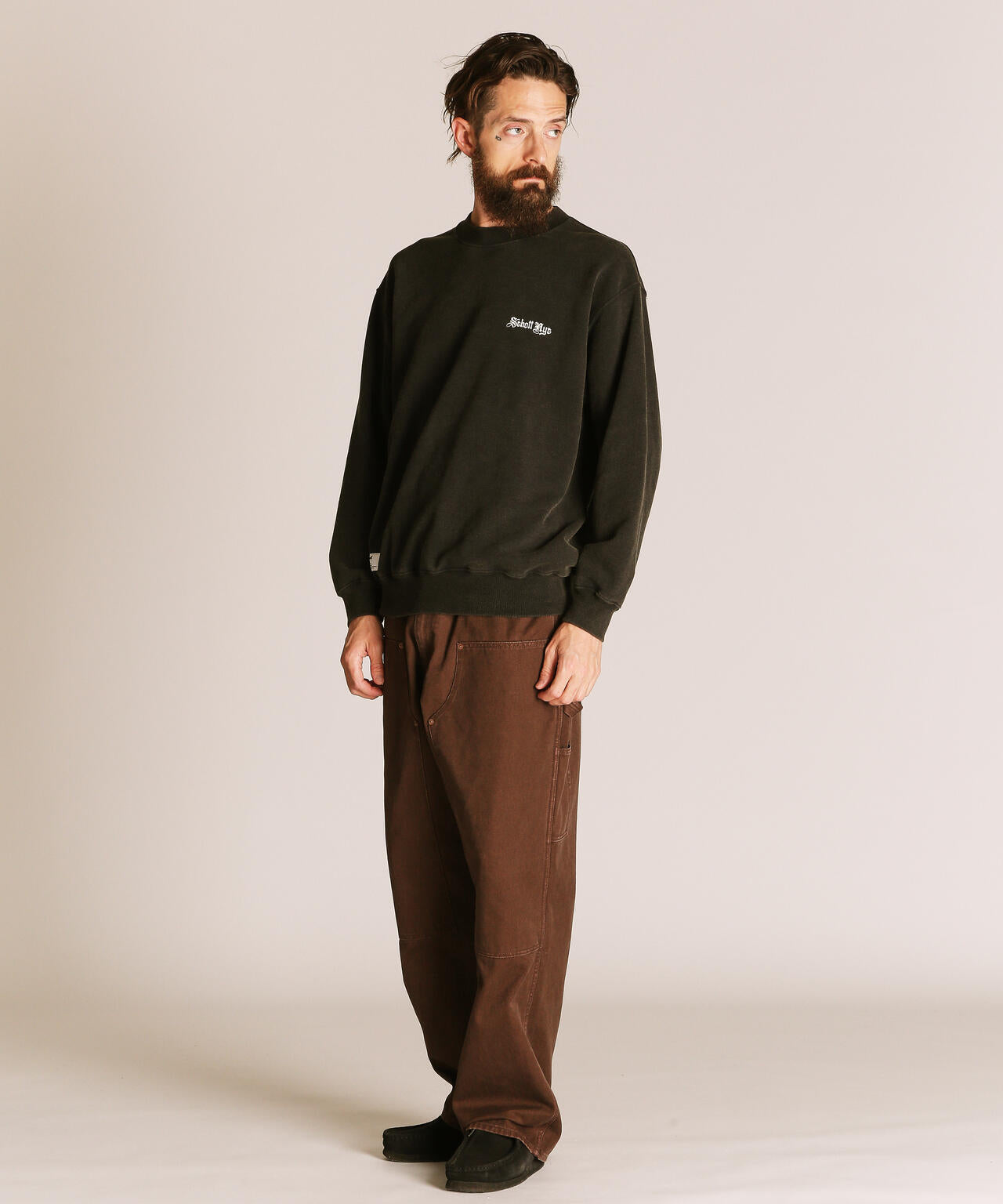 QUALITY OVER QUANTITY CREW SWEAT/クオリティ オーバー クアンティティ クルースウェット