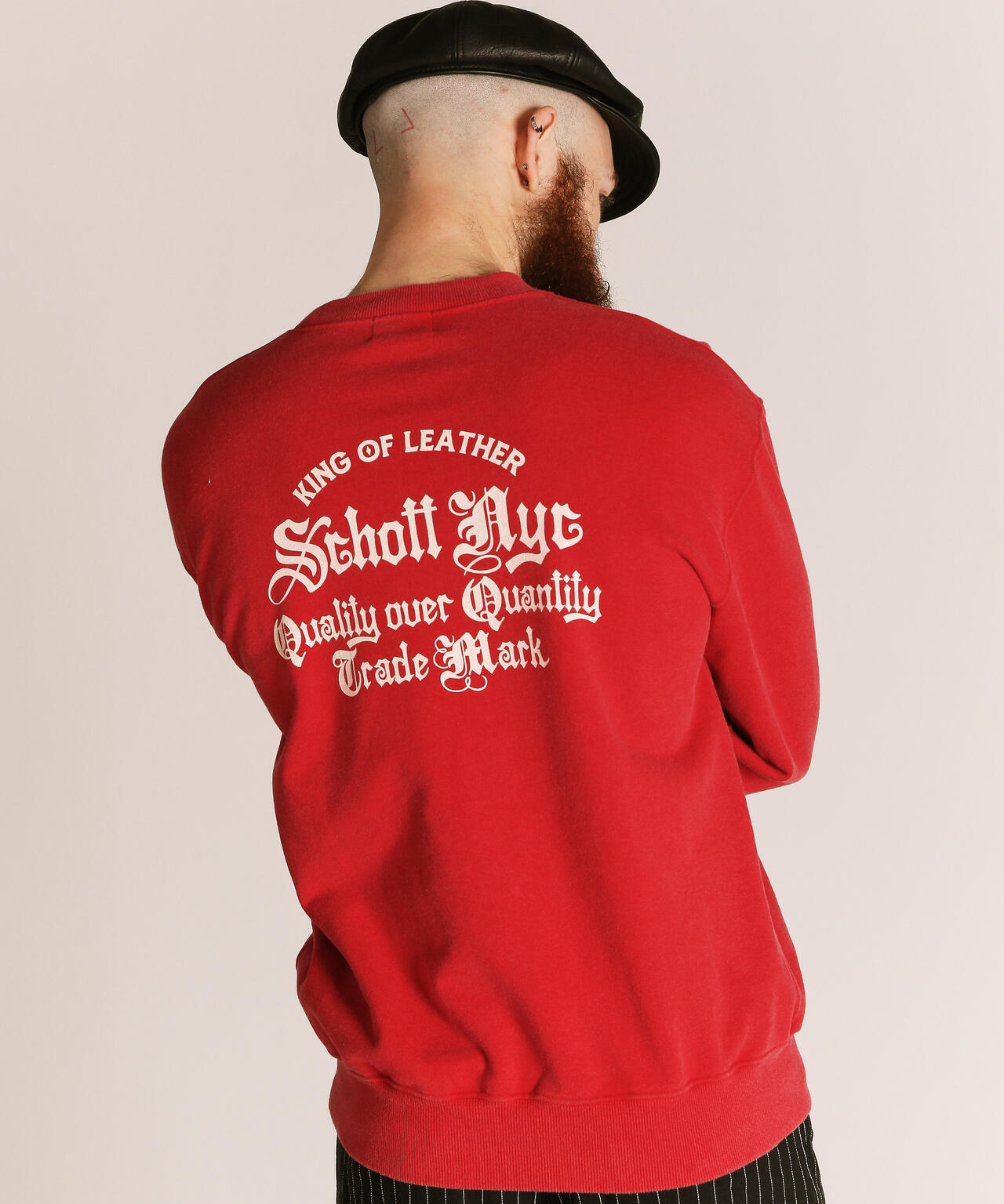 QUALITY OVER QUANTITY CREW SWEAT/クオリティ オーバー クアンティティ クルースウェット