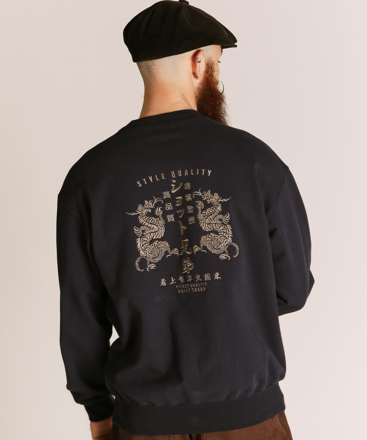 ADVERTISEMENT DRAGON CREW SWEAT/アドバタイズメント ドラゴン クルースウェット
