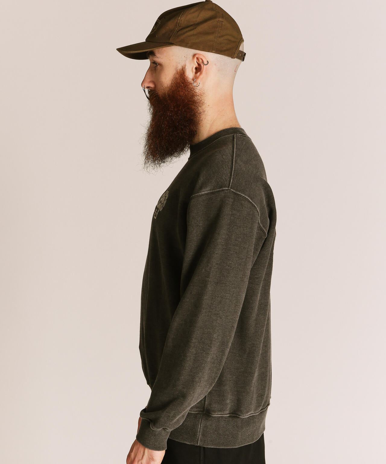 PIGMENT SKULL AND SNAKE CREW SWEAT/ピグメントスカル アンド スネーククルースウェット