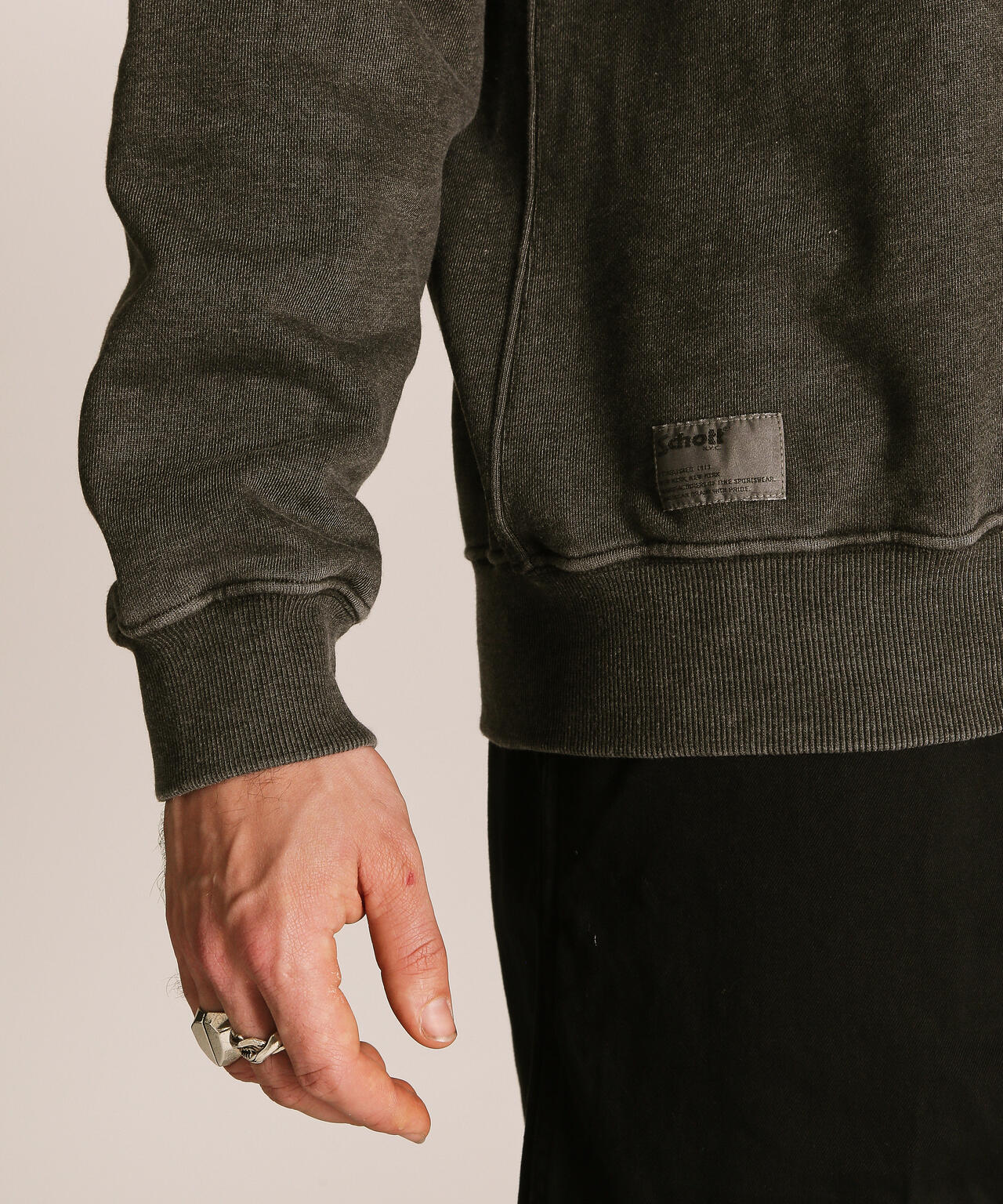PIGMENT SKULL AND SNAKE CREW SWEAT/ピグメントスカル アンド スネーククルースウェット