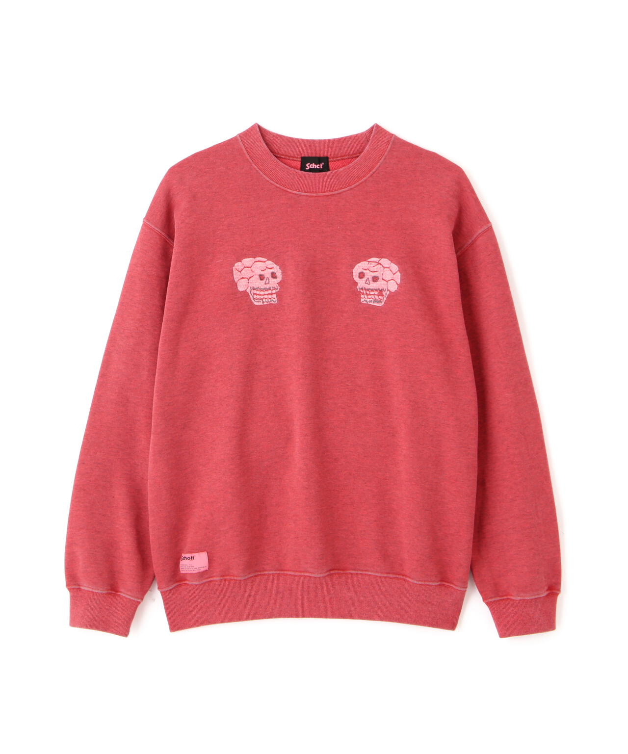 PIGMENT SKULL AND SNAKE CREW SWEAT/ピグメントスカル アンド スネーククルースウェット