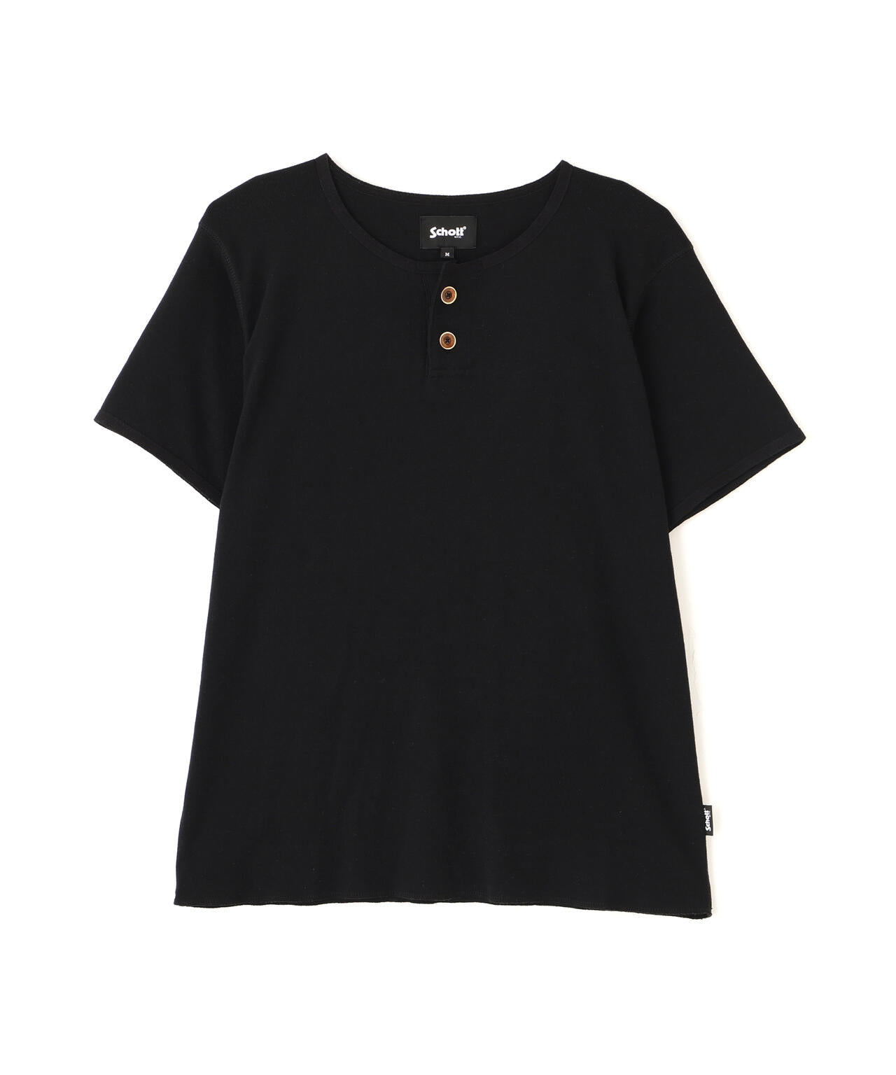 KNITTING HENLEY NECK T-SHIRT/ニッティング ヘンリーネック Tシャツ