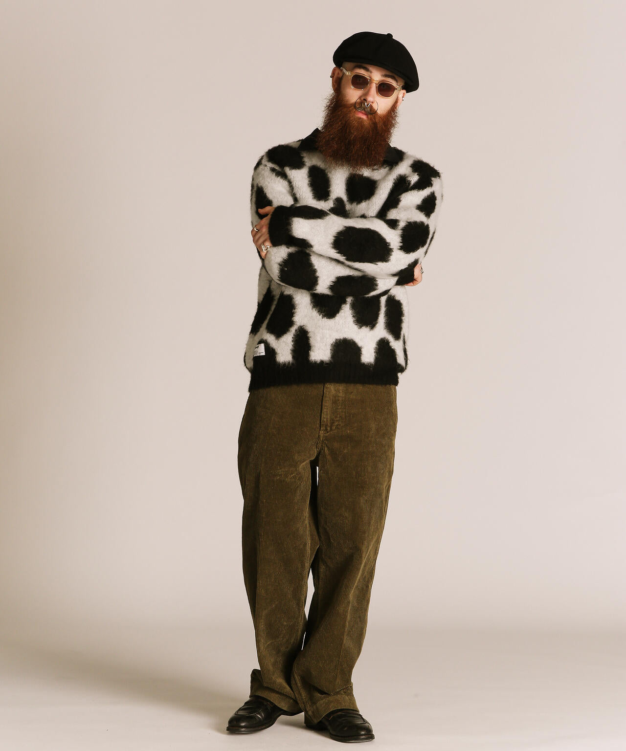 GIRAFFE CREW KNIT/ジラフ　クルーニット