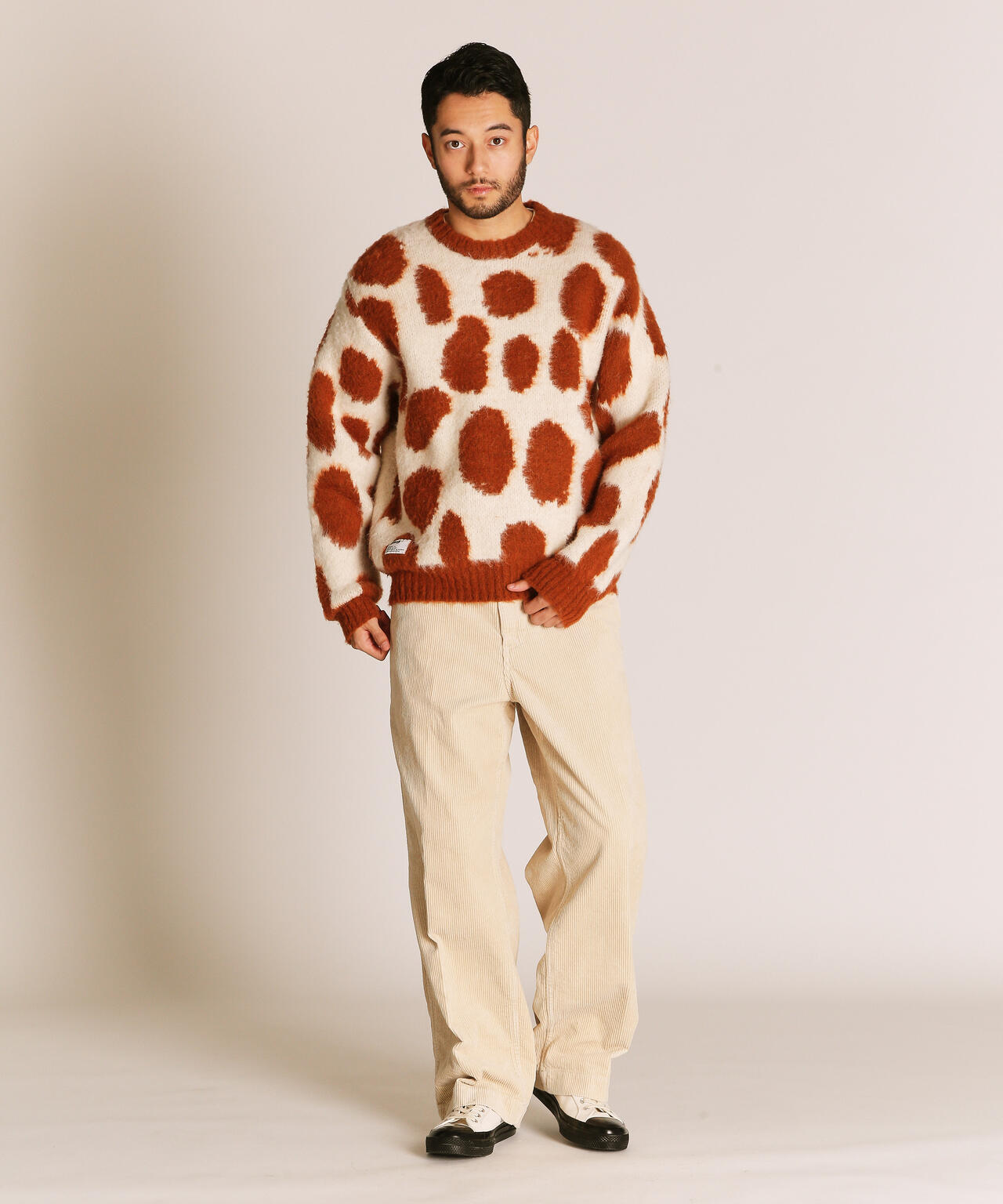 GIRAFFE CREW KNIT/ジラフ　クルーニット