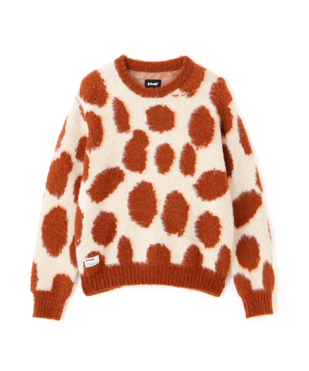 GIRAFFE CREW KNIT/ジラフ　クルーニット