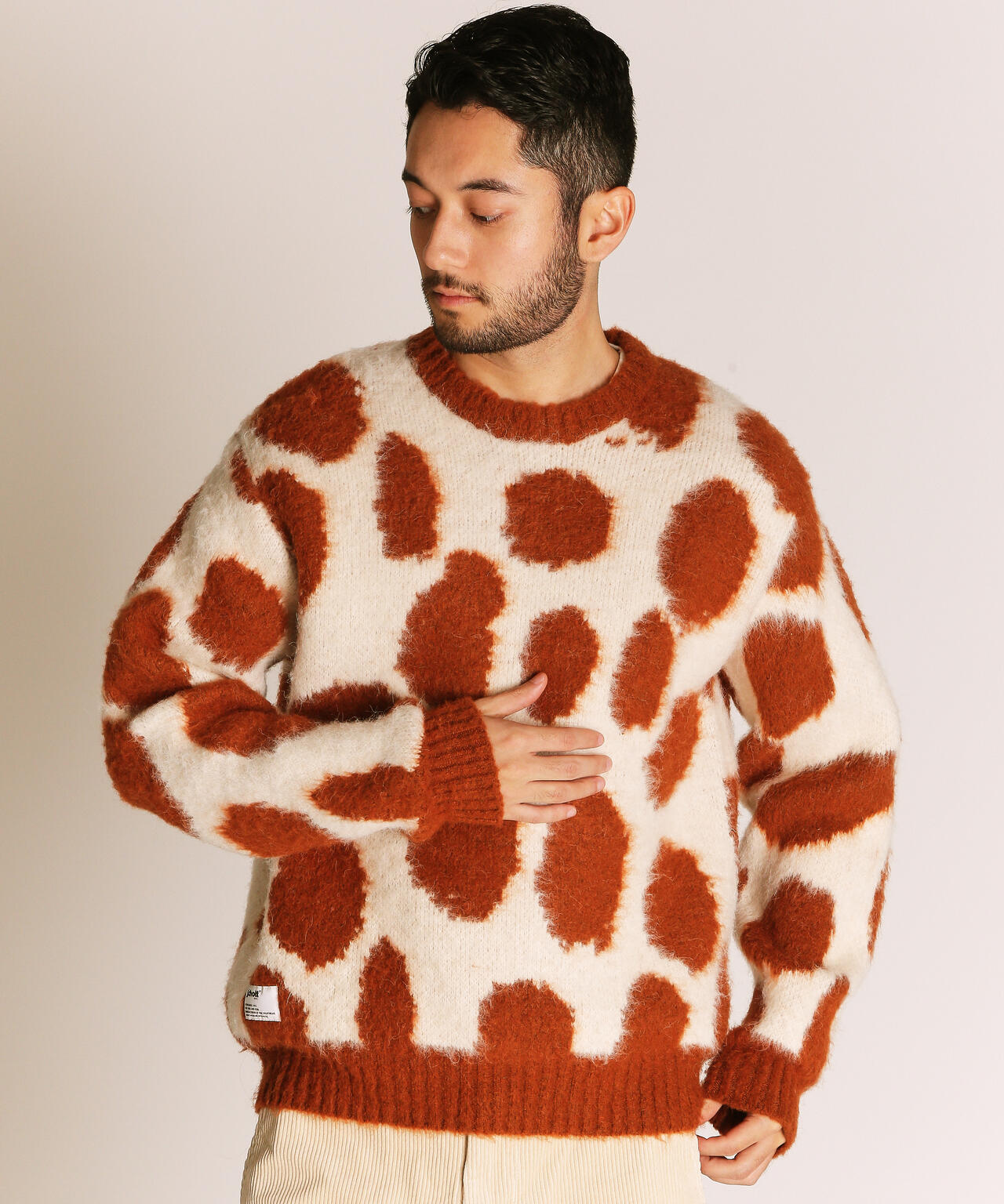 GIRAFFE CREW KNIT/ジラフ　クルーニット