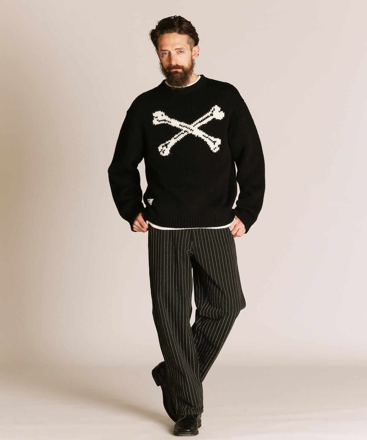 CROSS BONE KNIT/クロスボーン ニット