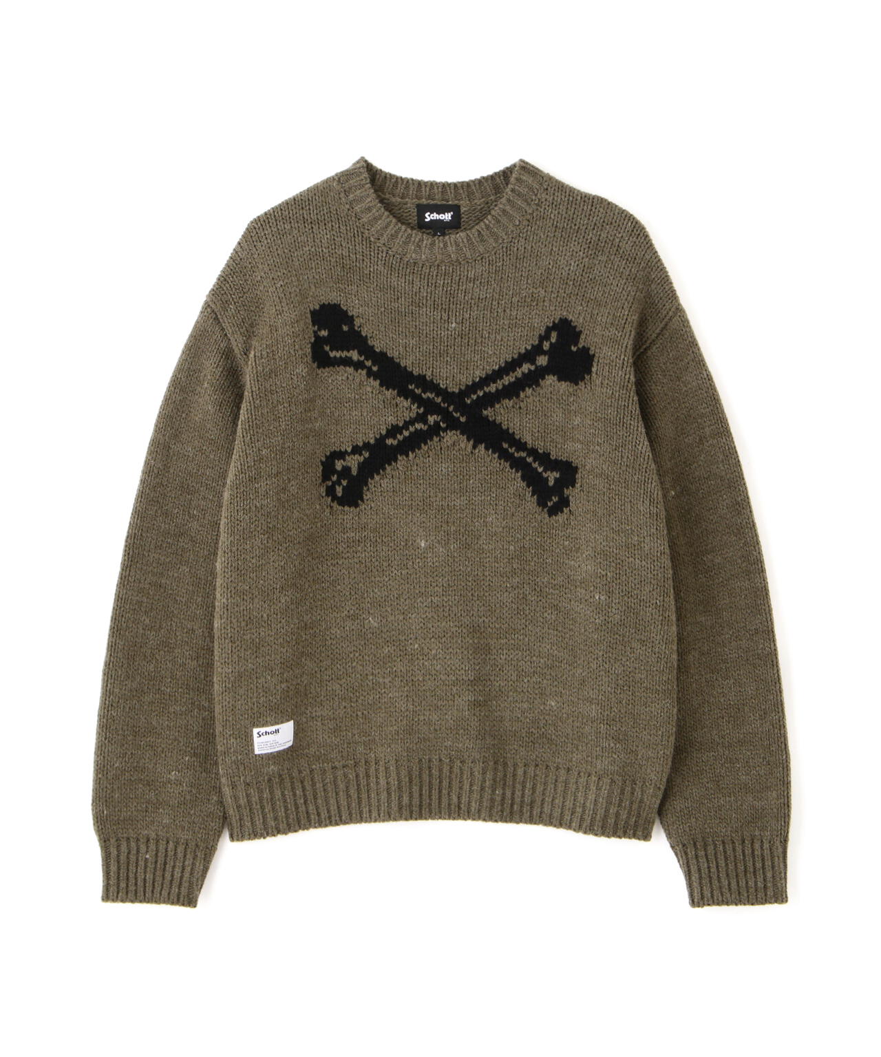CROSS BONE KNIT/クロスボーン ニット