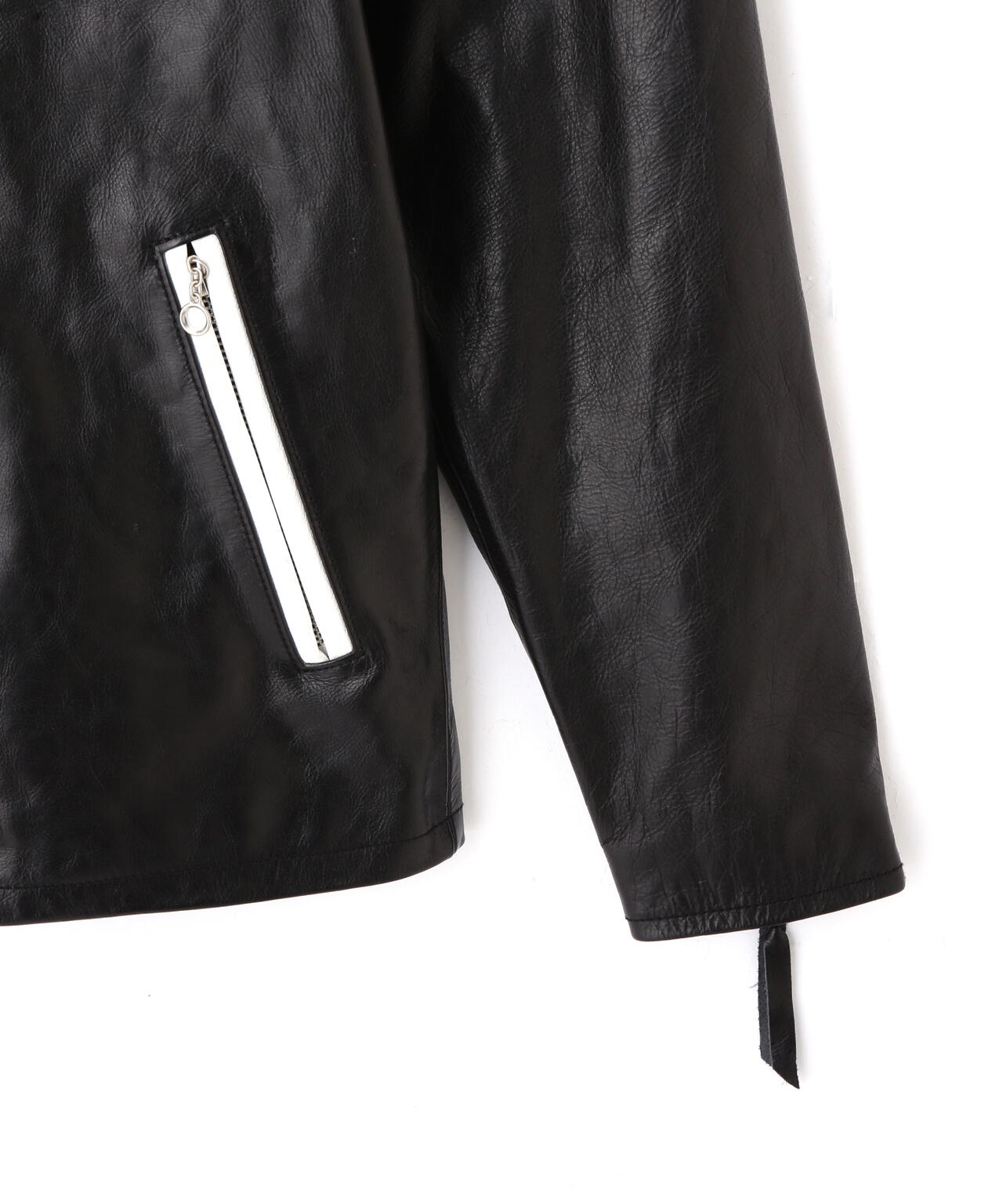 NOCOLLAR RACING JACKET/ノーカラーレーシングジャケット