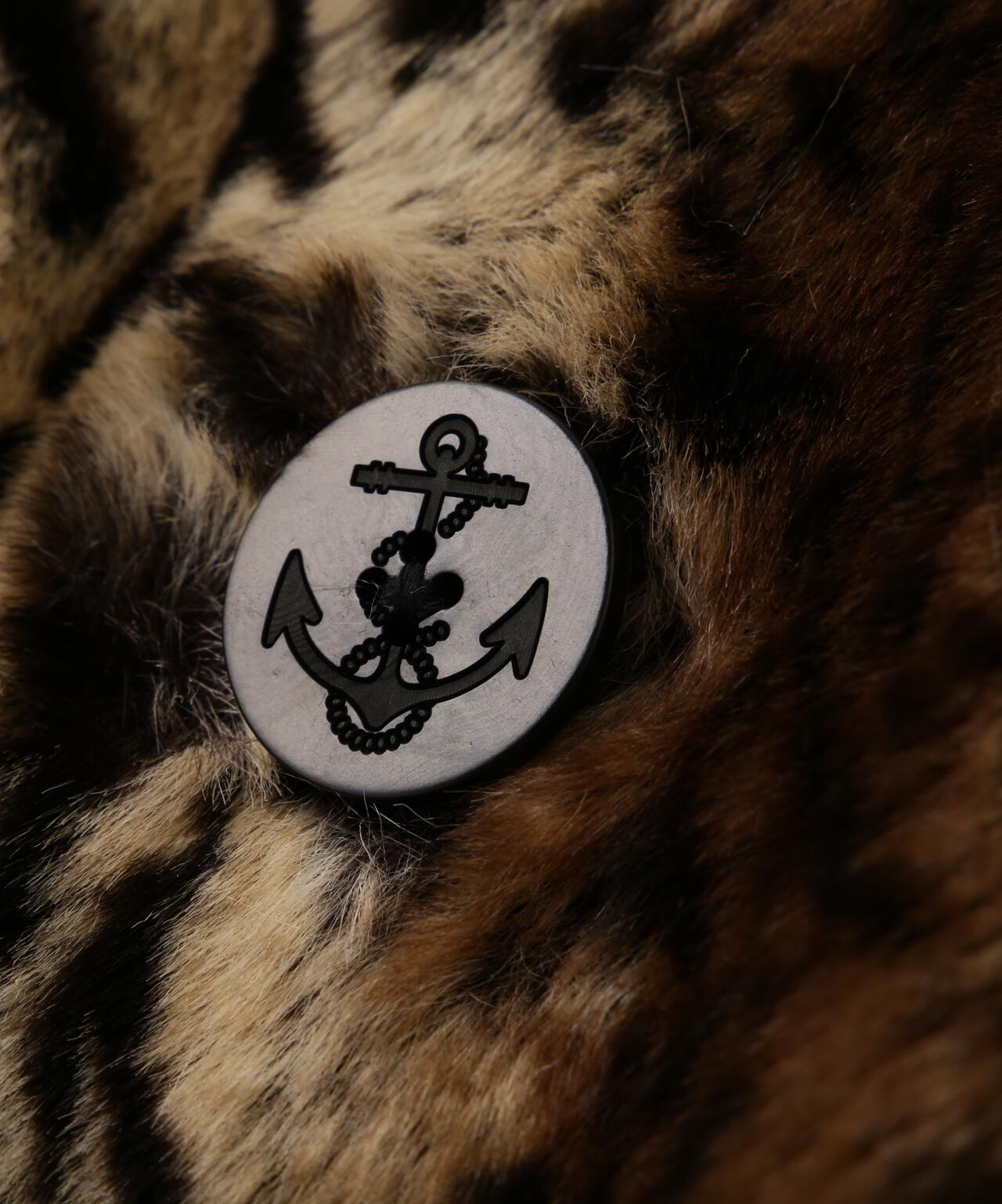 LEOPARD FUR PEACOAT/レオパード ファーコート