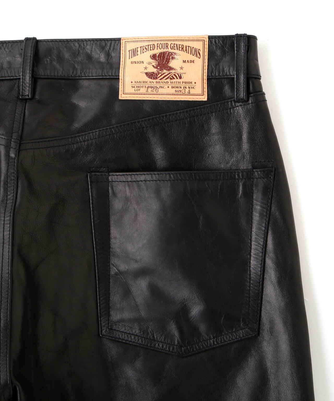 LOT.025 LEATHER PANTS/レザーパンツ