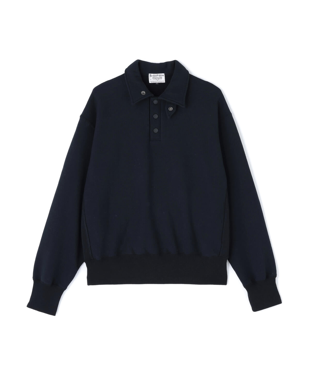 PERFECTO SNAP PULLOVER SWEAT/パーフェクトスナップ プルオーバー スウェット