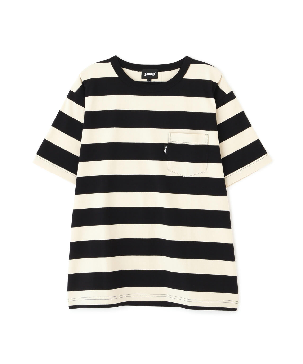 WIDE BORDER POCKET T-SHIRT/ワイドボーダーポケットTシャツ