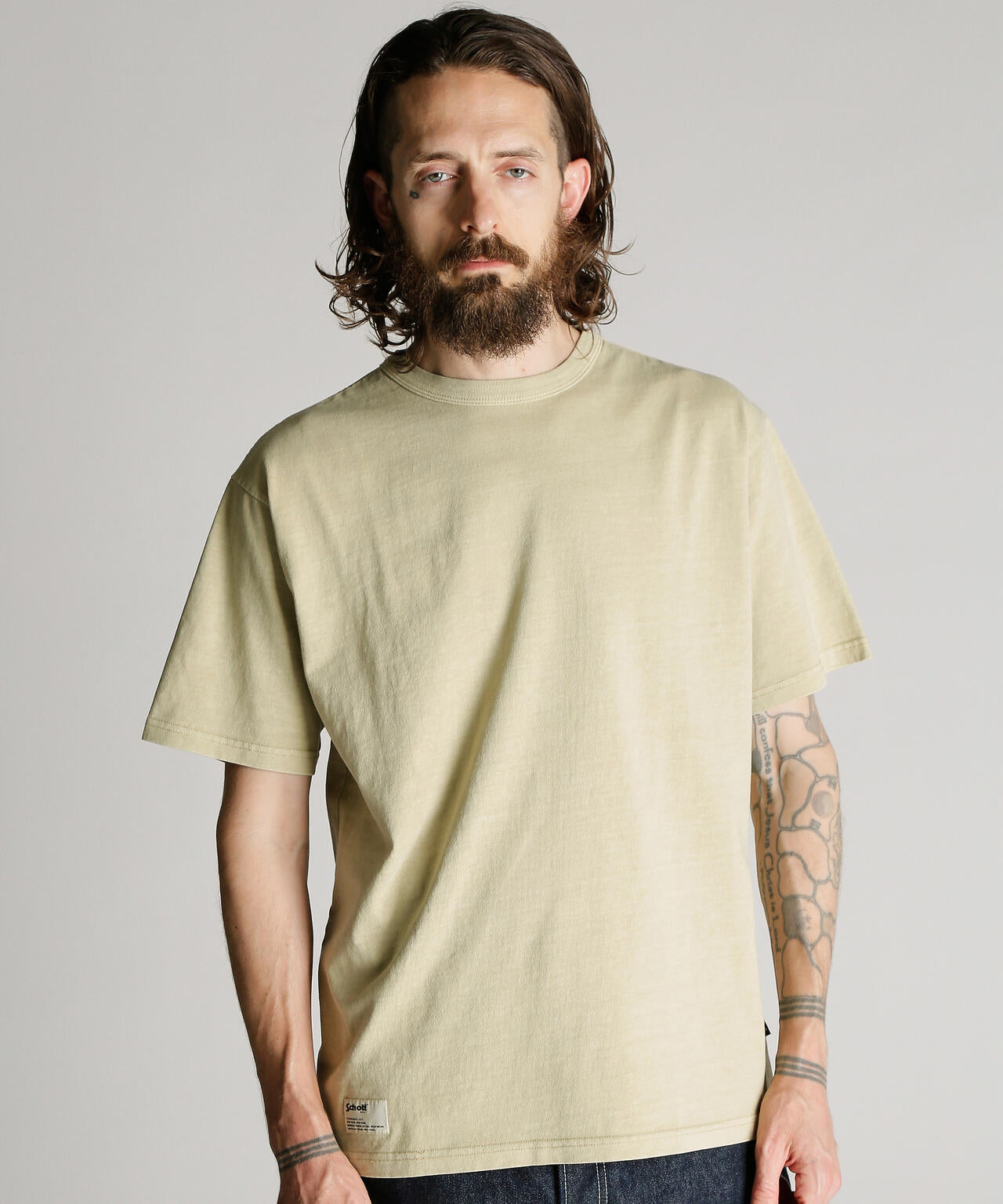 PIGMENT O/D SS T-SHIRT/ピグメント オーバーダイ Tシャツ