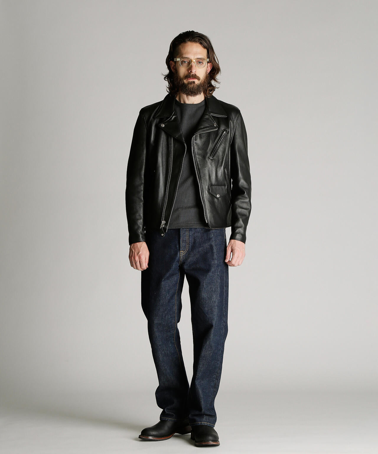 228US LAMB RIDERS JACKET/ラム ライダース